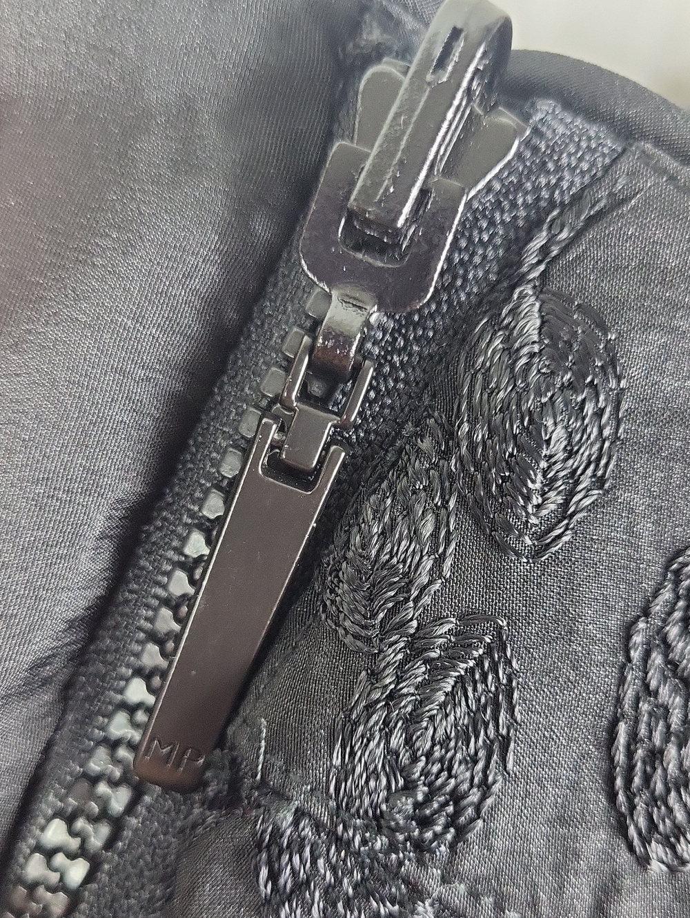 Mycra Pac Black Textured Reversible Long Trench Coat. Size M/L - Picture 8 of 11